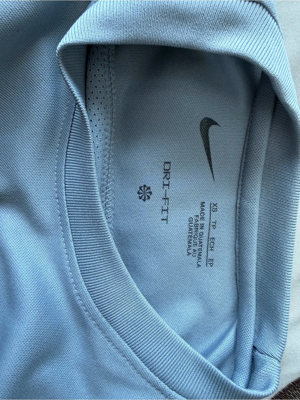 Nike Light Blue 'SURF' Short Sleeve Tee for Kids